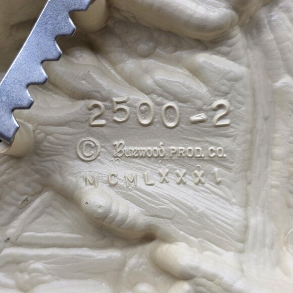 Vintage 1981 Burwood Carousel Horses Wall Hanging Blue Pink Plastic Made in USA - Picture 4 of 8